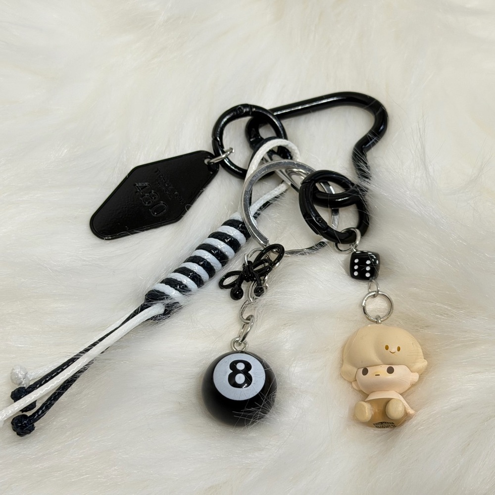 Cute Monkey Keychain Set for Kids